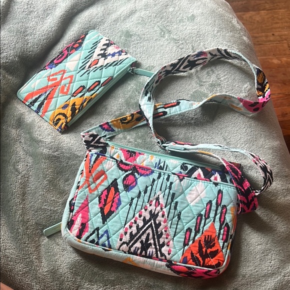 Colorful Patterned Women's Bag Set - Picture 2 of 2
